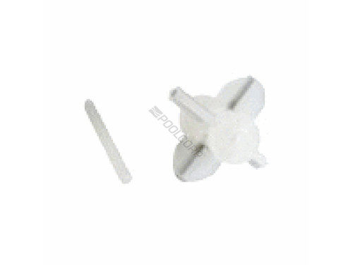 Blue-White Industries 70000-783 Kit Paddle and Axle PVDF Blue-White Industries 70000-783 Kit Paddle and Axle PVDF