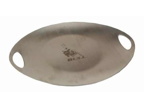 Stainless Steel Grilling And Serving Plate Stainless Steel Grilling And Serving Plate