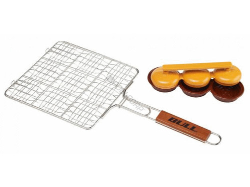 Ss Mini Burger Grilling Basket