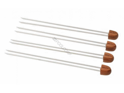 Rosewood 4Pc Double Prong Skewer Rosewood 4Pc Double Prong Skewer