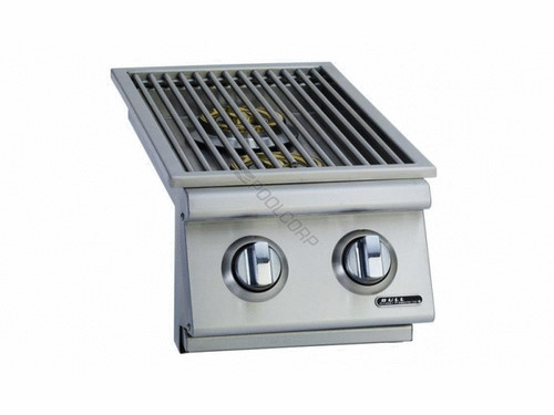 Front/Back Design Ng Slide-In Double Side Burner