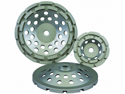 4" Diamond Grinding Cup Double Row