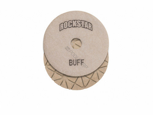 4" White Buff Wet Resin Pad 4" White Buff Wet Resin Pad