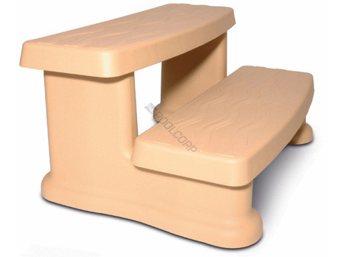 Taupe Cover Valet Spa Side Step Taupe Cover Valet Spa Side Step