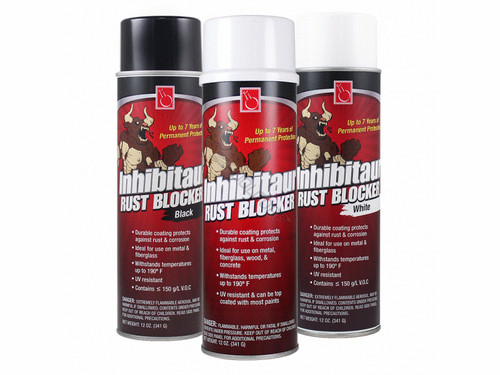 12Oz White Rust Blocker Aerosol Rust Inhibitor 12Oz White Rust Blocker Aerosol Rust Inhibitor