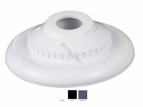 1.5"S .75" Eye White Insider Ftg W/ Flange