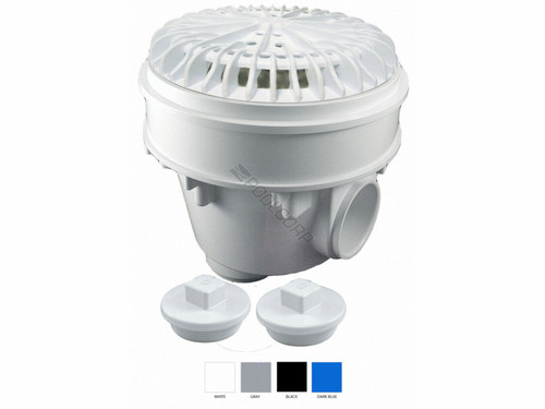 2" White Gunite Nova Main Drain W/ Collar 2" White Gunite Nova Main Drain W/ Collar
