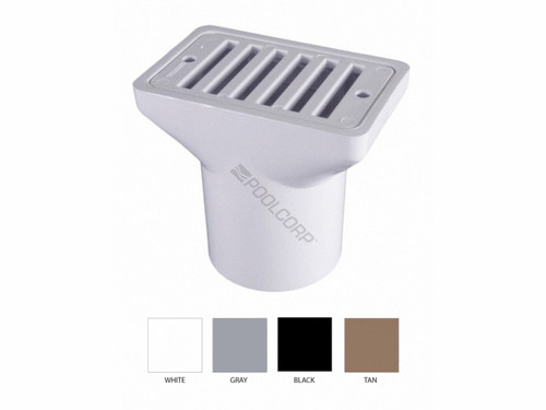 2"X4" Tan Gutter/ Deck Drain