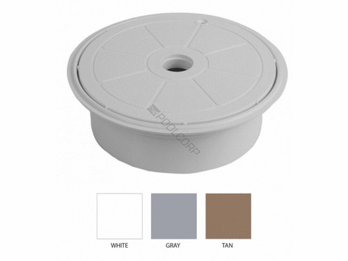6" Wht Valve Access Cover & Collar 6" Wht Valve Access Cover & Collar