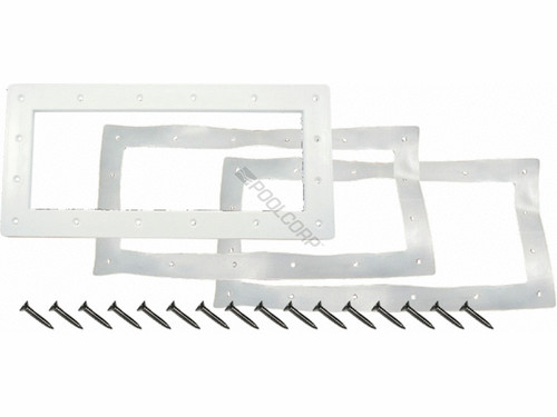White Widemouth Faceplate Kit White Widemouth Faceplate Kit