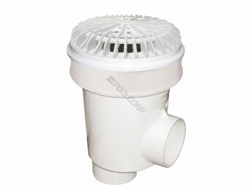 3"Skt White Lg Outlet Main Drain 3"Skt White Lg Outlet Main Drain