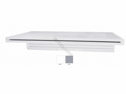 6'X12" Lip White Natural Wonders Waterfall 6'X12" Lip White Natural Wonders Waterfall