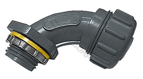 Non-Metallic .5" 90^ Elbow Connector Non-Metallic .5" 90^ Elbow Connector