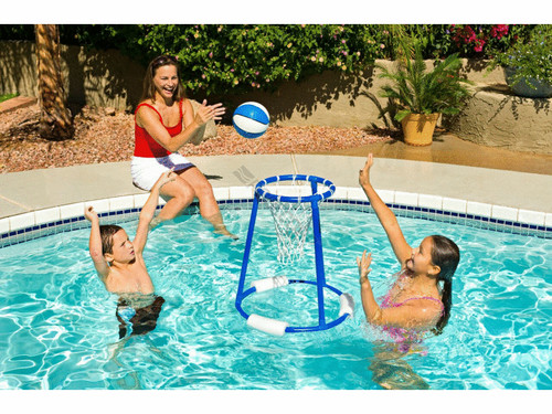 Aquahoop Floating Pool Basketball Set