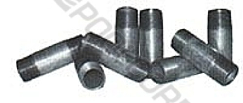 Nipple Black .75"X5"