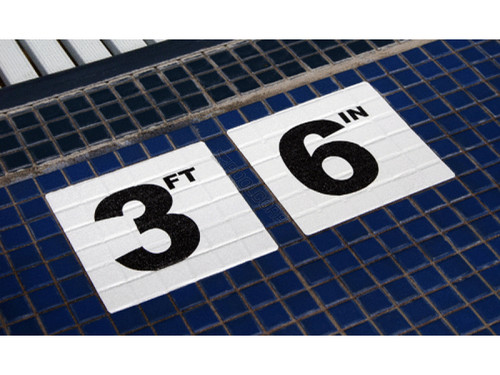 0Ft Water Depth Sign