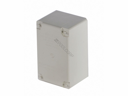 1 Gang Non-Metallic Wht Modifiable Blank Bx W/Lock Nut