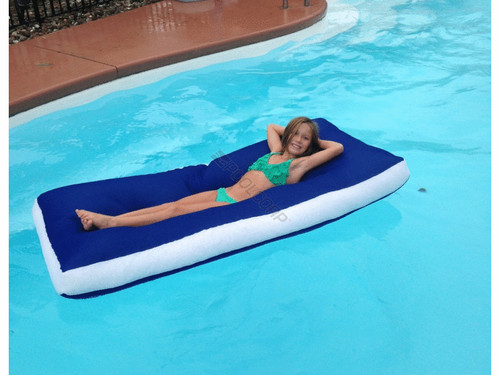 Sky Aqua Cloud Blue/White Floating Matress Sky Aqua Cloud Blue/White Floating Matress
