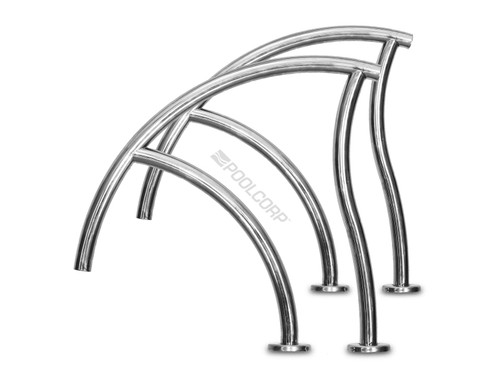 30" Mg Ss Designer Figure-4 Grab Rail