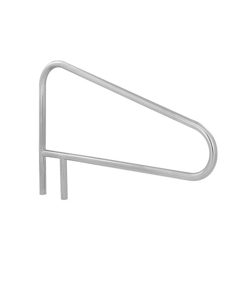 54" .065 SS 3-Bend Braced DM Stair Rail