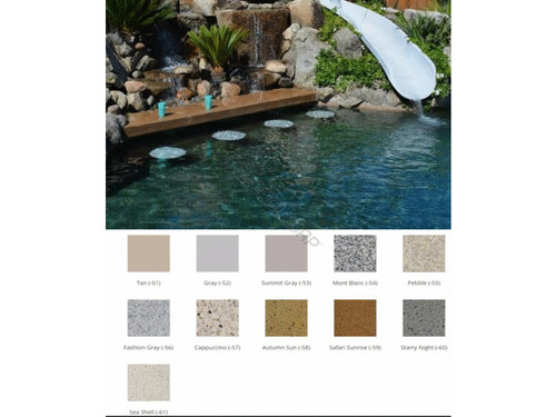 16" Seashell Pool/Spa Seat W/O Pole