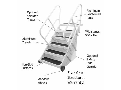 107-85 Aqua Step Elite Hd 7 Step 8.5" Riser 107-85 Aqua Step Elite Hd 7 Step 8.5" Riser
