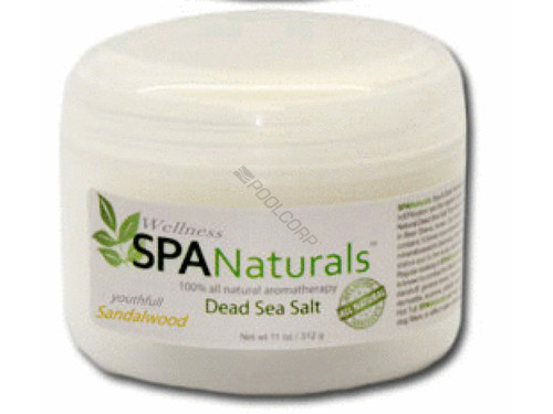 11oz Sandalwood Spa Naturals Dead Sea Salt