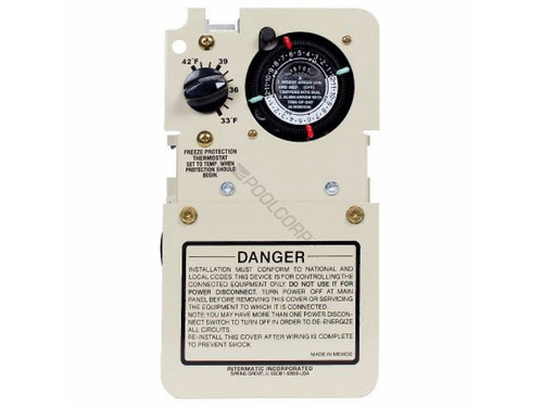 240V Freeze Control Timer & Thermostat Mechanism