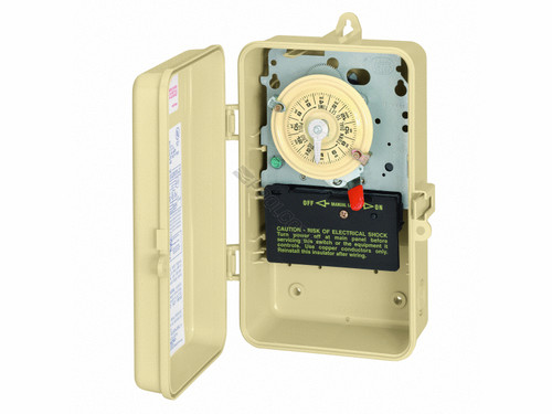 120V Spst Outdoor Mechanical Timer - Steel Box