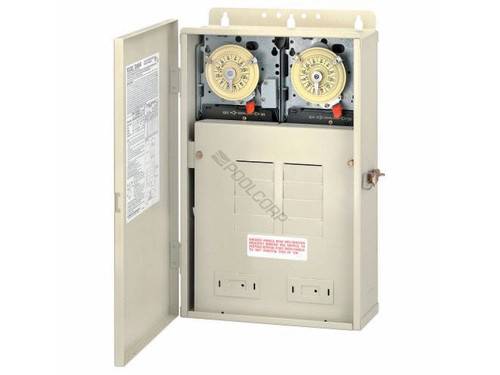 Dpst Dual Timer W/100 Amp Ctr 240V