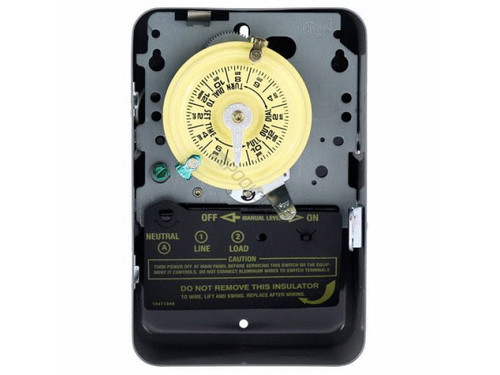 Spst Timer Indoor 110V Mtl Gray