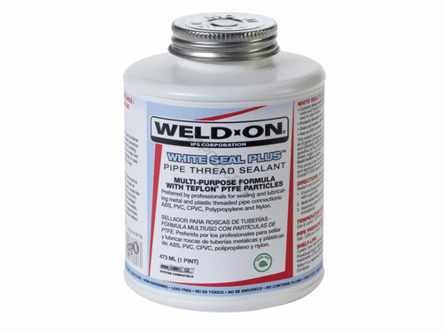 White Seal Plus Teflon Thread Sealant .25Pt White Seal Plus Teflon Thread Sealant .25Pt