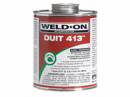 Qt 413 Clear Duit Mb Electrical Cement