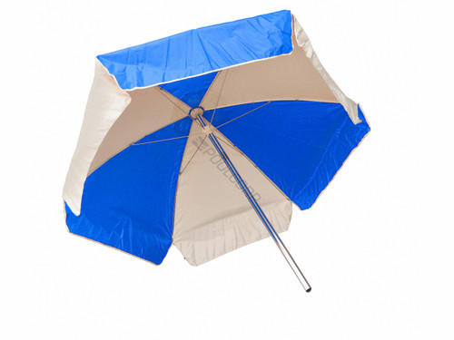 6' Royal & White Umbrella 6' Royal & White Umbrella