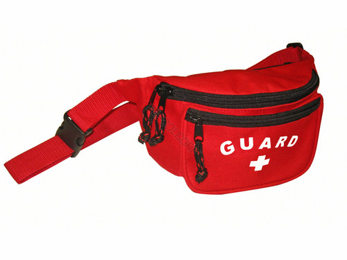 Red Kemp Hip Pack W/ Logo