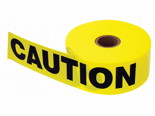 Caution 3" X 300 Ft Standard Barricade Tape Caution 3" X 300 Ft Standard Barricade Tape