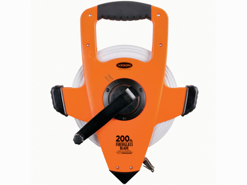 200' Ft/In 1/8" Tape Measure Fibgls W/Hook 3X1 Rewd 200' Ft/In 1/8" Tape Measure Fibgls W/Hook 3X1 Rewd