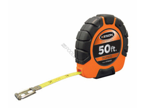 50' 1/8 Nylon Coated Steel Tape W/ Hook 3X1 Rewind 50' 1/8 Nylon Coated Steel Tape W/ Hook 3X1 Rewind