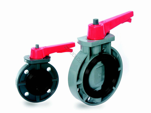 3" PVC/EPDM Butterfly Valve with Lever Handle 3" PVC/EPDM Butterfly Valve with Lever Handle