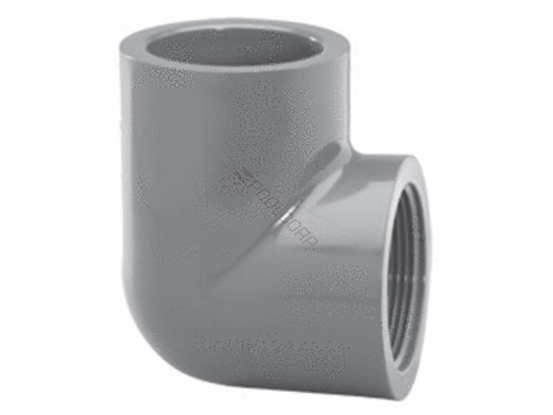 1.5" Sxt 90Deg E Sch80 Pvc
