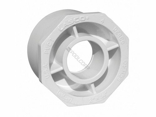 25/Bx 2"X1.5" Red Bushing Spxs