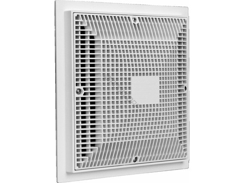 12"X12" White Domed Drain Cover