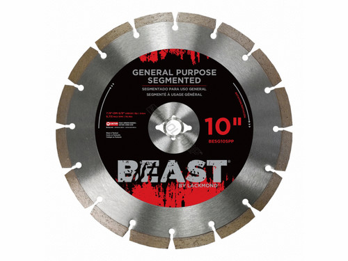 10"X7/8" Dm 5/8" Arbor Gen Purpose Seg Blade 10"X7/8" Dm 5/8" Arbor Gen Purpose Seg Blade