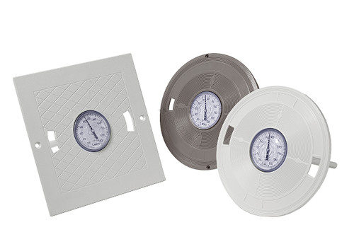 White Baker Hydro Skimmer Lid W/ Thermometer White Baker Hydro Skimmer Lid W/ Thermometer