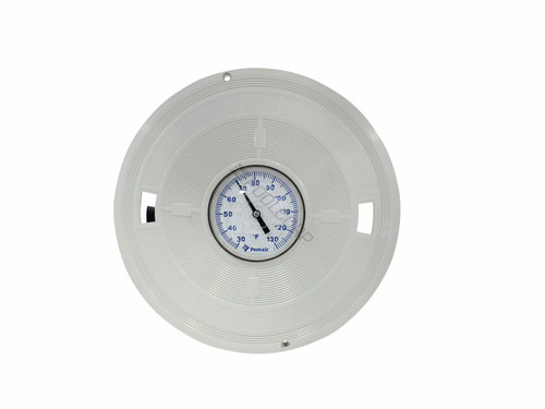 White Pentair Bermuda Skimmer Lid W/ Thermometer