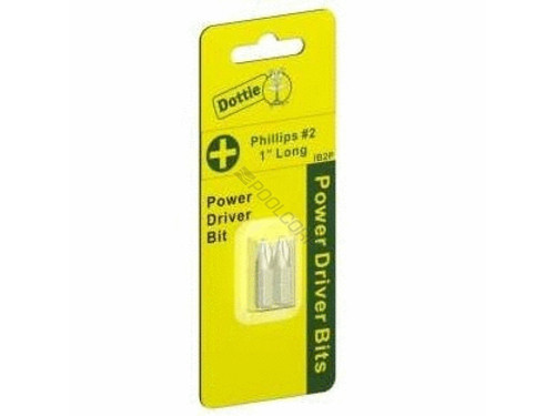 Carded 2 Pc #2X1" Phillips Insert Bit Carded 2 Pc #2X1" Phillips Insert Bit