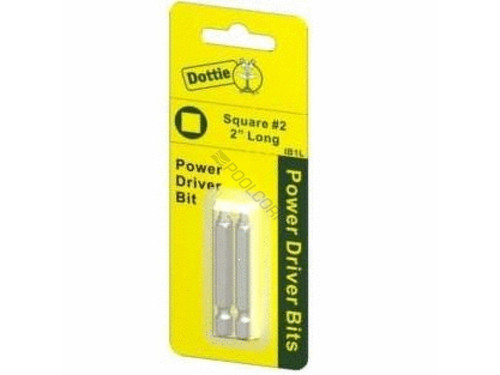 Carded 2 Pc #2X2" Phillips Power Bit Carded 2 Pc #2X2" Phillips Power Bit