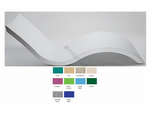 White 0-9" Water Chaise White 0-9" Water Chaise