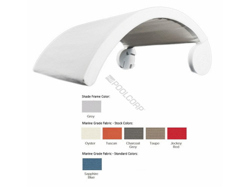 Gry/ Tuscan 10-15" Water Chaise Shade Gry/ Tuscan 10-15" Water Chaise Shade