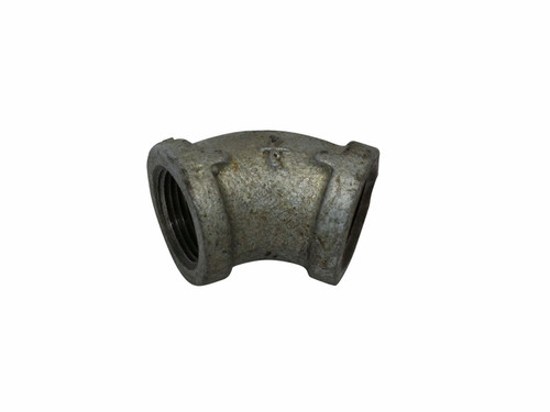 .75" Elbow 45^ Galvanized
